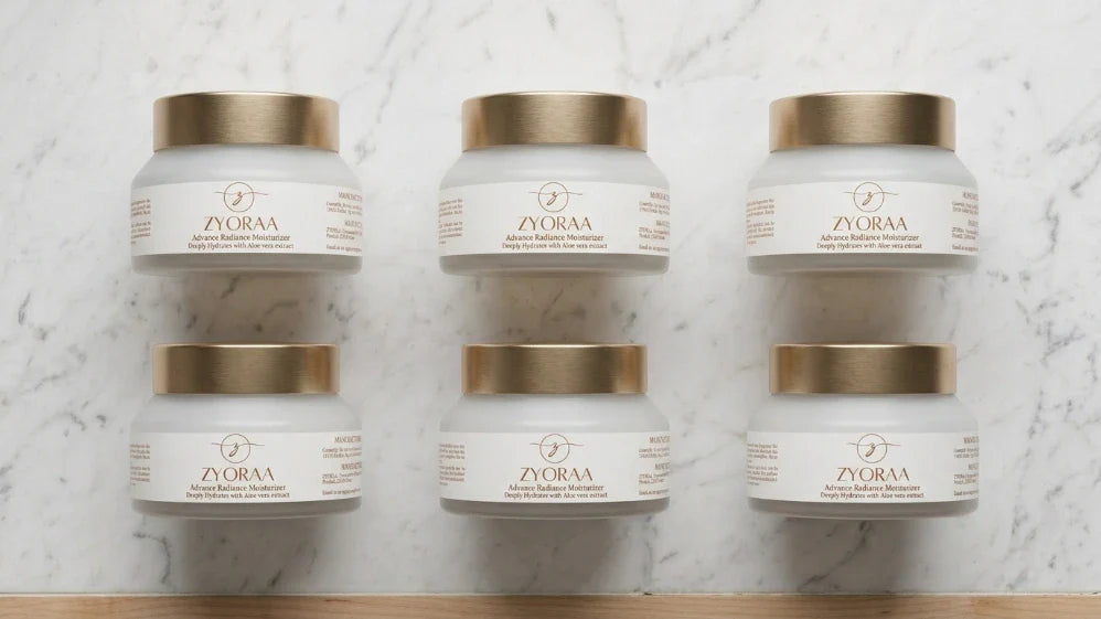 Oily skin routine products including face wash and gel moisturizer for oily skin