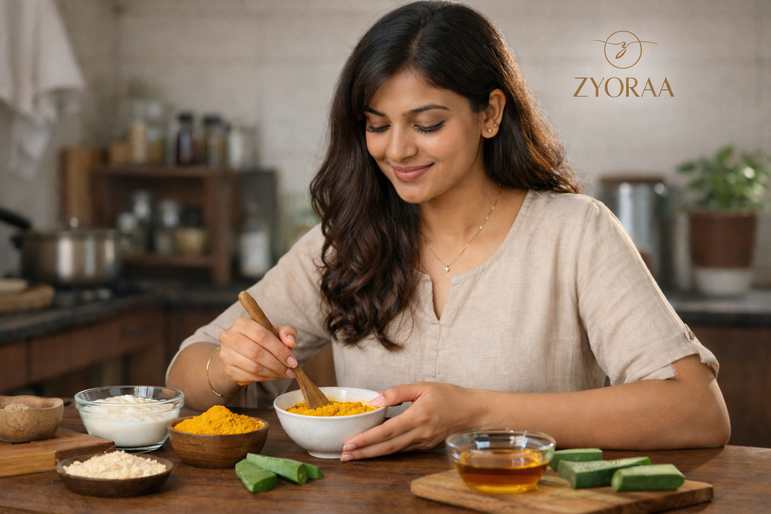 glowing skin home remedies using natural glowing skin ingredients in Indian skincare routine