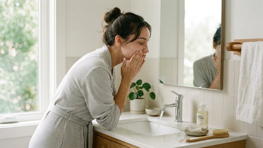 Gentle cleanser for sensitive skin daily skincare routine